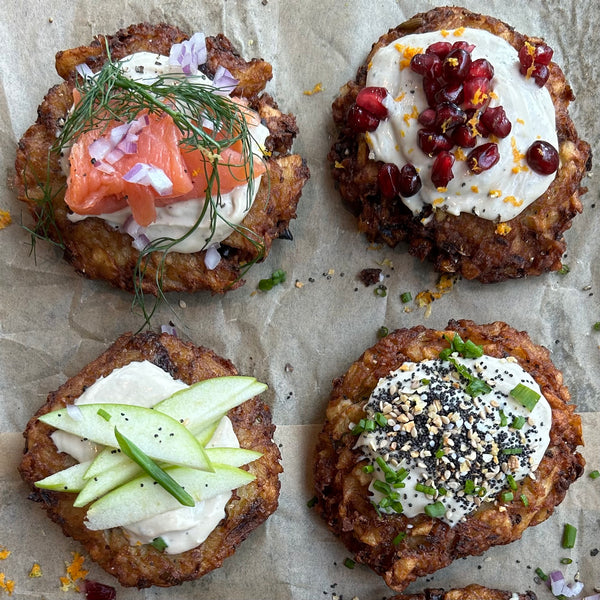 Latkes 6 Ways