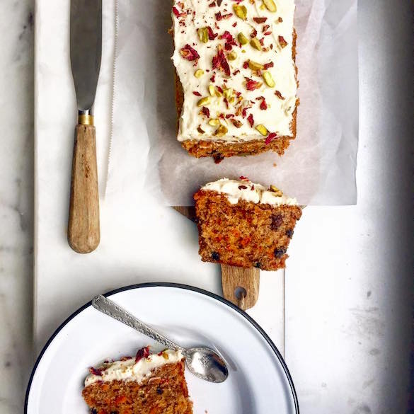 Tahini Frosting (For Carrot Cake) - Seed + Mill