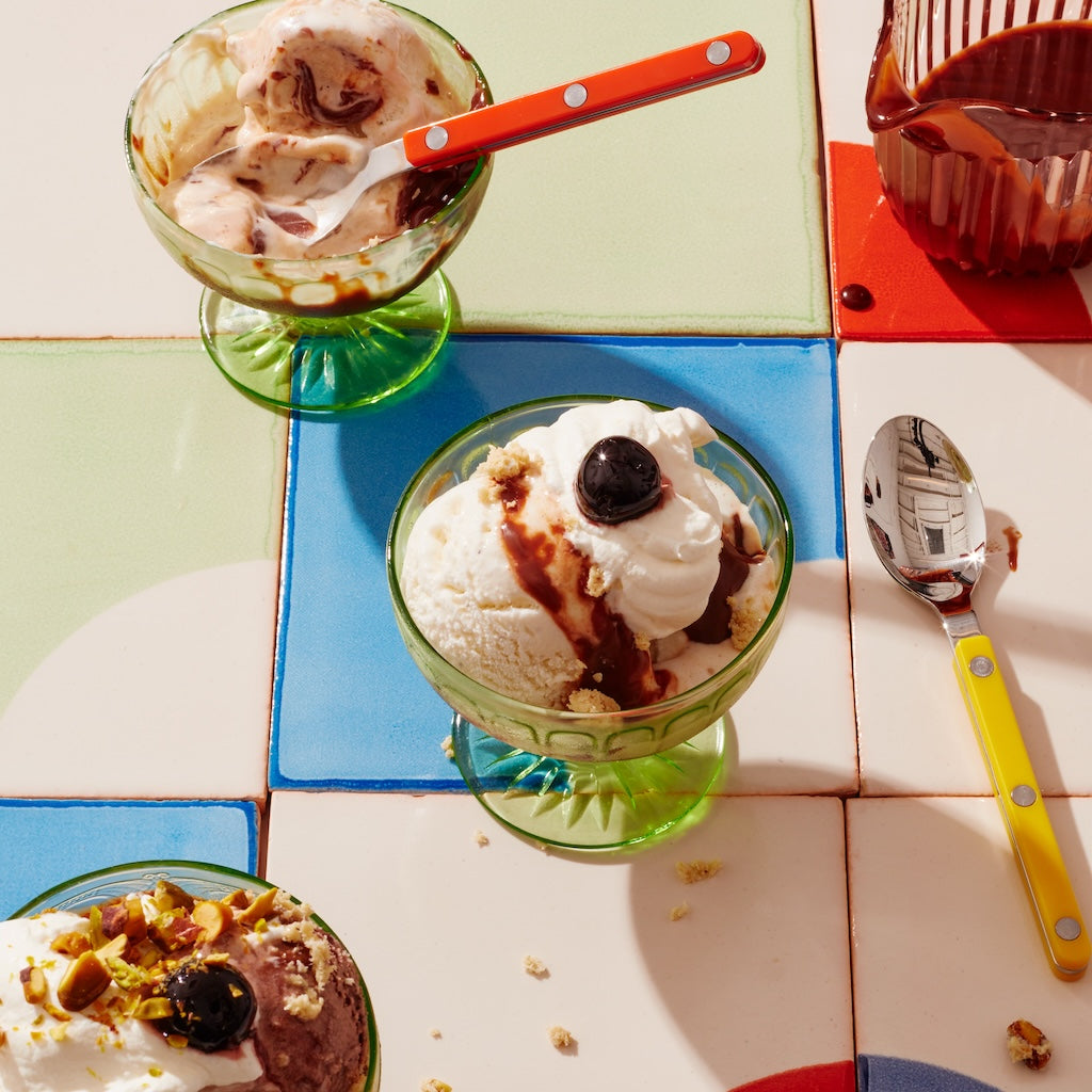 Tahini Hot Fudge Sundaes from Big Night