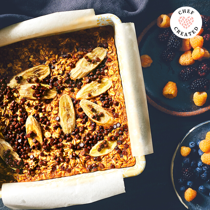 Nicole Modic's Miso-Tahini Baked Oatmeal