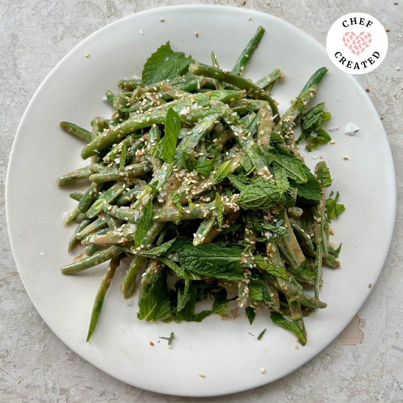 Susan Spungen's Triple-Sesame String Beans