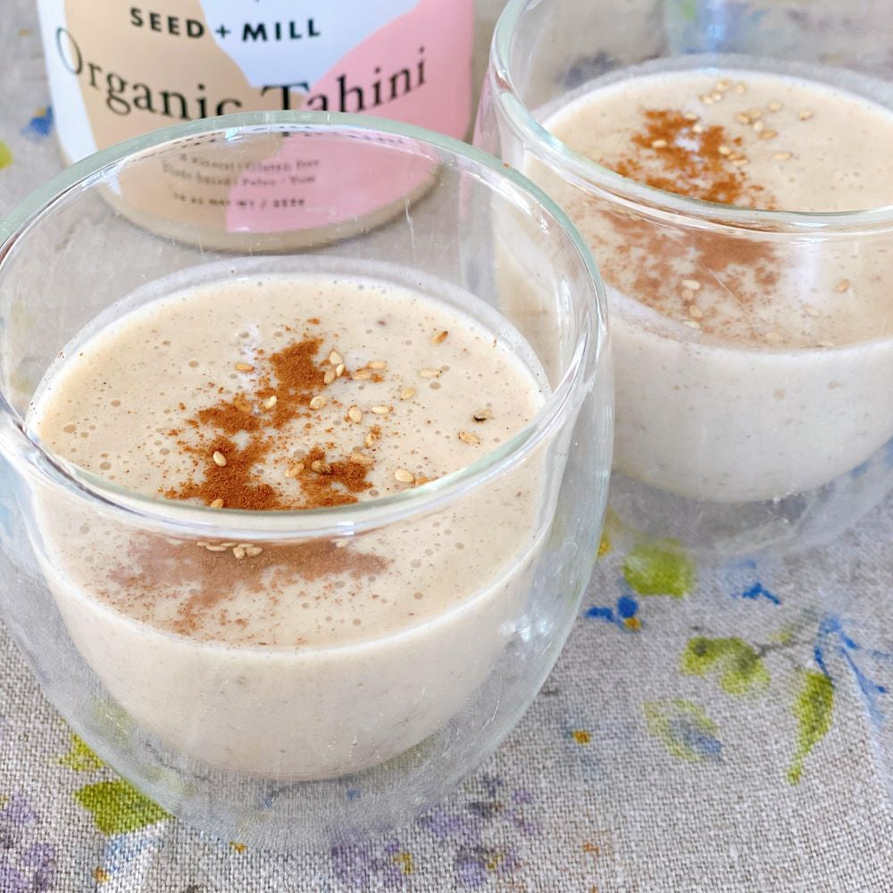 Date, Banana & Tahini Smoothie