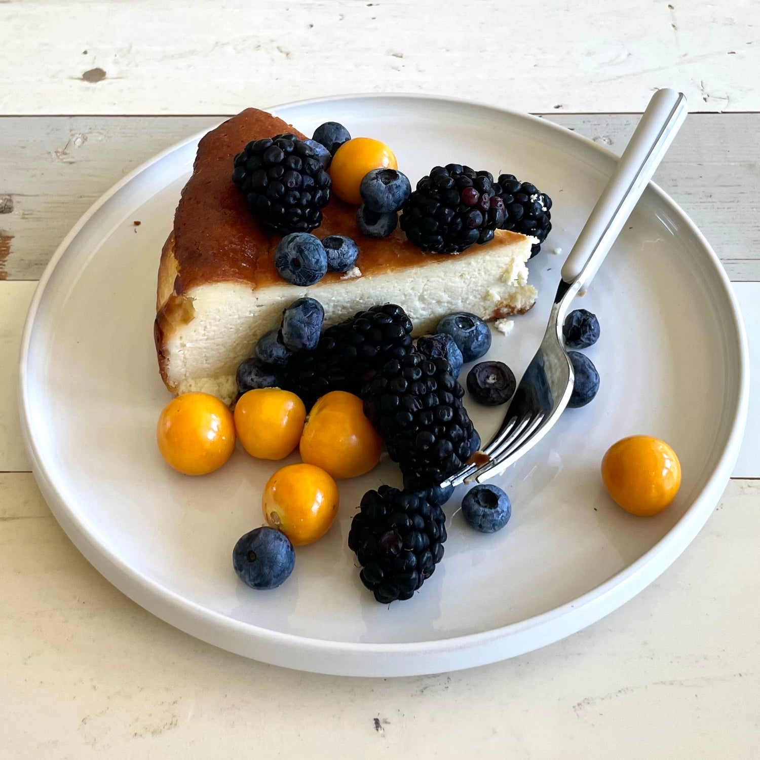 Tahini Basque Cheesecake
