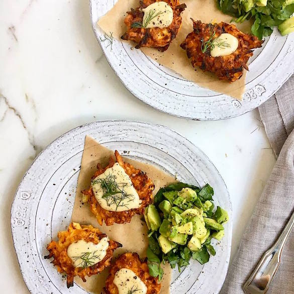 Sweet Potato Latkes