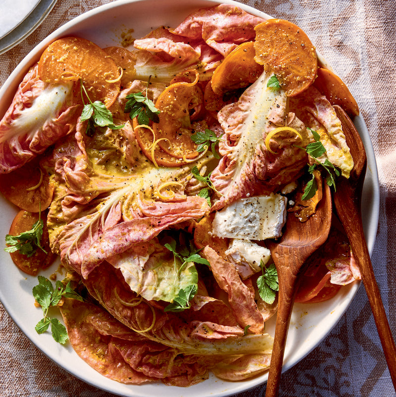 A Rosy Salad for Darker Days