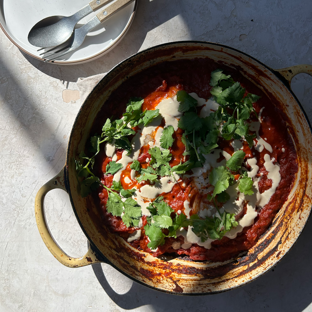 Julius Roberts' Fish Cooked in a Spiced Tomato Sauce