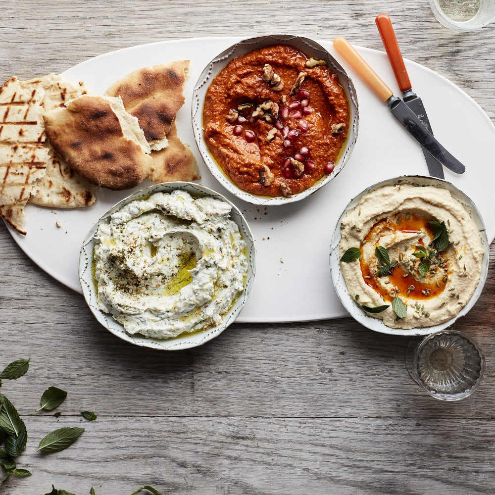 Hummus With Harissa Oil