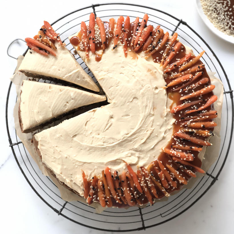 Tahini Buttercream Frosting