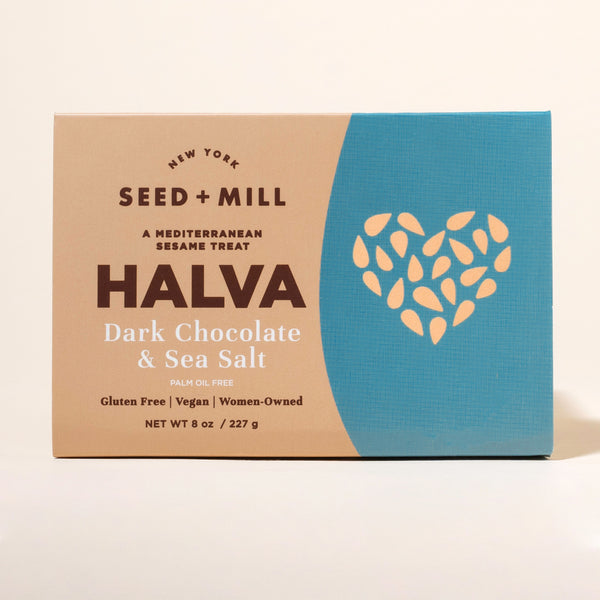 Sea Salt Dark Chocolate Halva - Seed + Mill