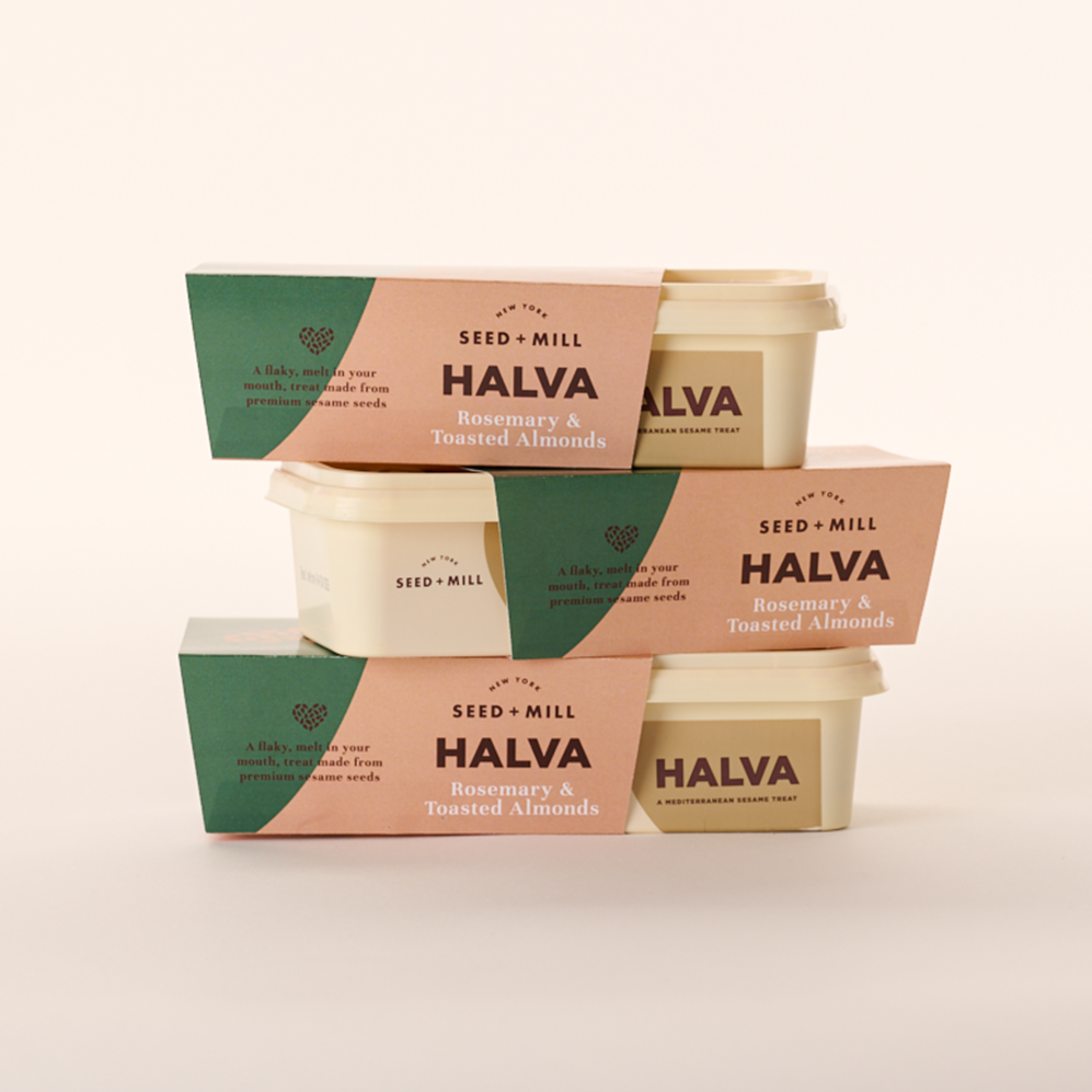 Rosemary Almond Halva