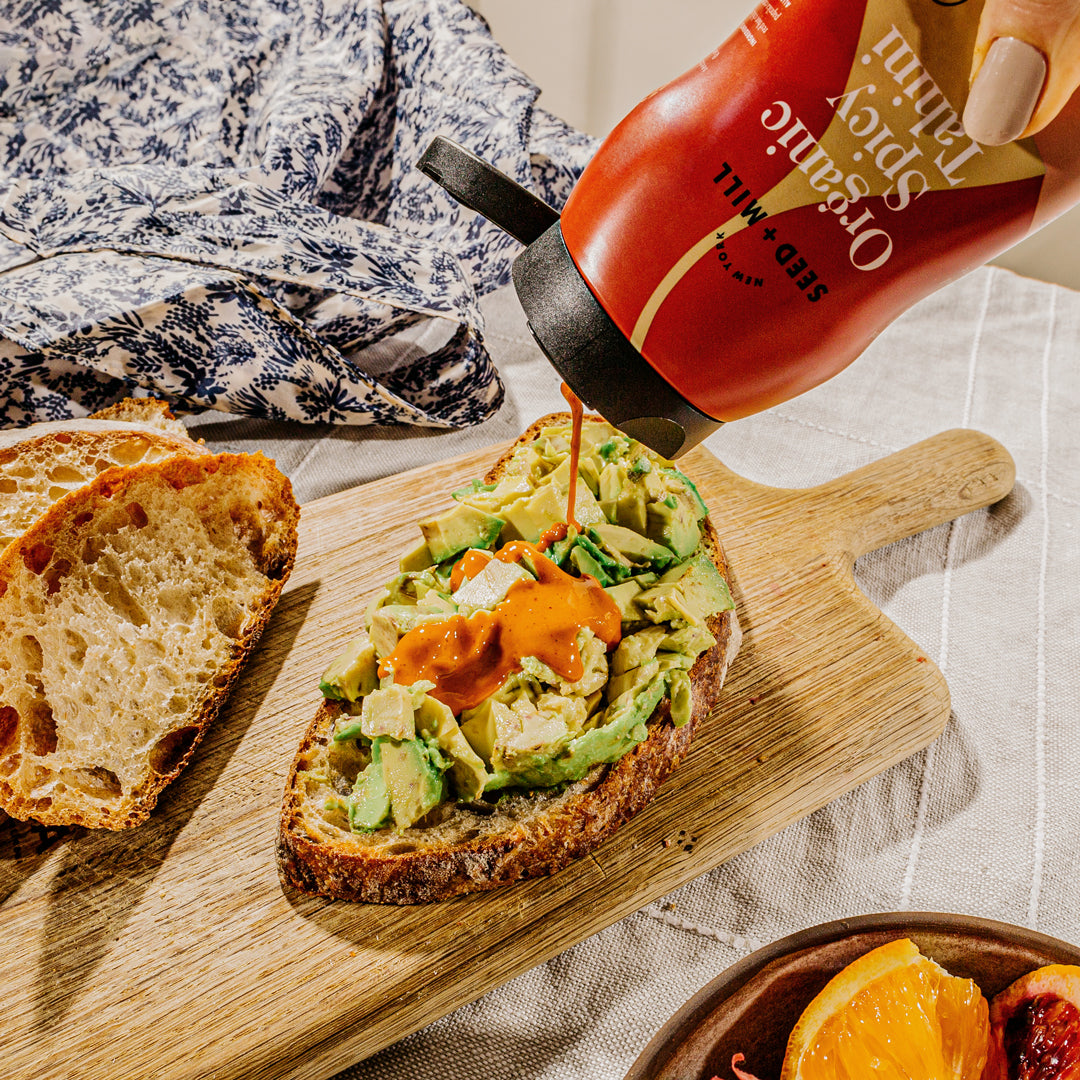 Organic Tahini Squeeze Bottle (case)