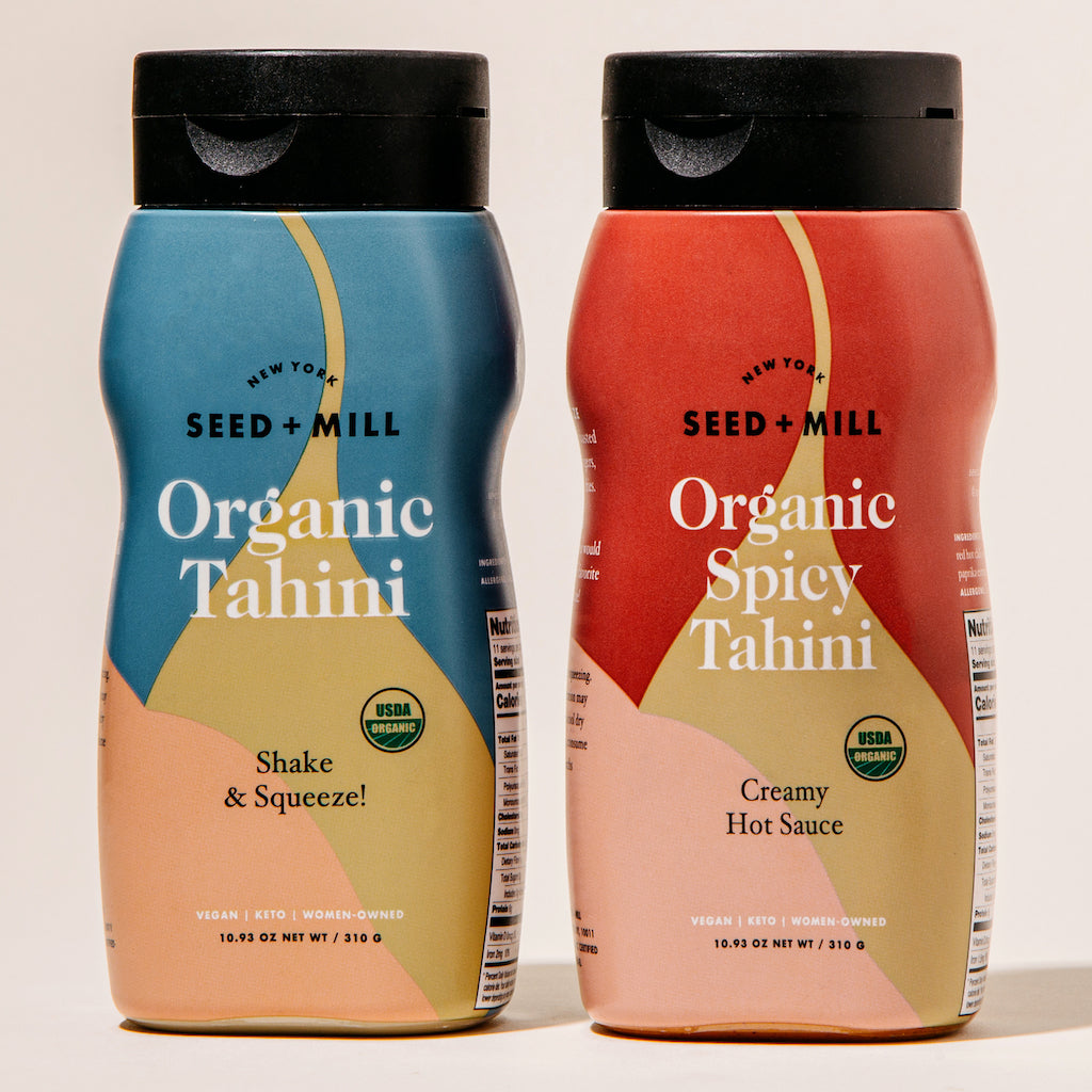 Organic Squeezy Tahini Duo