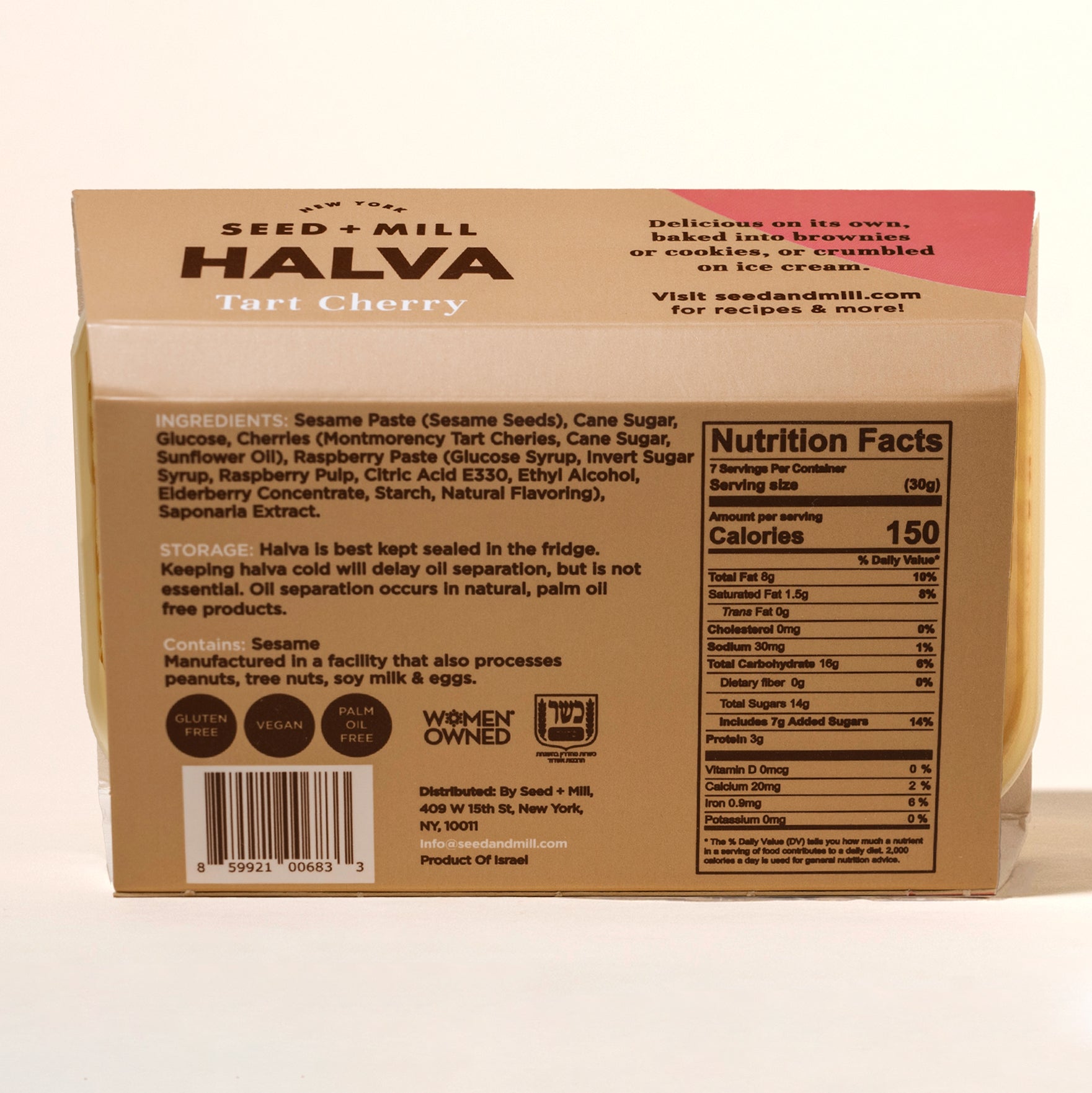 Tart Cherry Halva