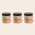 An image of three jars of organic tahini.