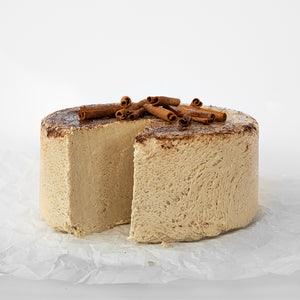 A cinnamon halva cake.